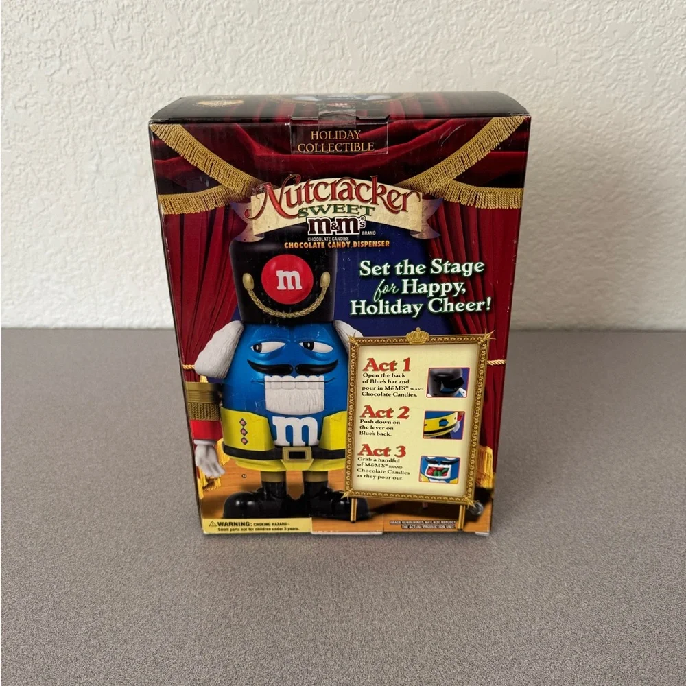 M&M'S Nutcracker Candy Dispenser - New In Box Limited Edition - Picture 2 of 6